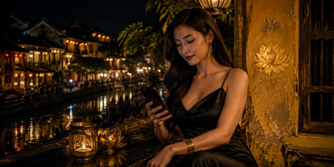 Giao diện trò chơi casino trên điện thoại tại Hội An